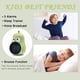thumbnail image 5 of Reloj despertador para niños: Bonito diseño de pera, alarmas triples, 5 tonos de llamada: reloj despertador digital premium para habitaciones de niños, 5 of 5