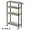 Grey, variant on Slim Storage Cart Kitchen Rolling Utility Cart on Wheels 4 Tier Mobile Narrow Cart with Wood and Metal Handle Slide Out Storage Shelving Unit Cart for Kitchen Living Room Small Places Black