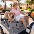 thumbnail image 3 of Golf Cart Seat Covers for 2 Seater,Gray Hockey Microfiber Cart Seat Towel Blanket,Modern Art Vintage Hockey Ball Sports Absorbent Breathable Non Slip Bench Seats Protector for Golf Course 51"x31", 3 of 9