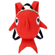 Kids Safety Harness Leash Anti Lost Cartoon Shark Backpack Strap Bag For Walking Toddler