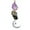Purple, variant on SLYNSHome Natural Crystal Stone Pendant for Car, Hanging Car Charm Healing Crystals Suncatcher Ornament for Home Indoor Car Rearview Mirror Accessories Hanging Luck Decor