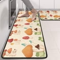 thumbnail image 2 of Kitchen Rugs Sets Of 2,Red Mushroom Frog Light Pattern Anti Fatigue Kitchen Mat Rugs Non Slip Washable,Decorative Kitchen Floor Mats for Kitchen,Sink,Laundry,17"x47"+17"x47", 2 of 5