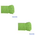 thumbnail image 4 of Langgg Color Hemp Rope Roll Making Tool 100 Cotton rope colorful twine macrame cord string thread Handmade String accessory DIY cord green 5mm x 10m 2Set, 4 of 6