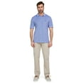 thumbnail image 4 of Chaps Men's & Big Men's Birdseye Polo Shirt with Short Sleeves, Sizes S-2XL, 4 of 5
