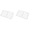 Silver*2, variant on Oven Cooking Grilling Gifts for Men Grilling Accessories Stainless Steel Grill Rack Antiscalding Surround Furnace Bracket Household Baking Rectangular Oil Drain Rack