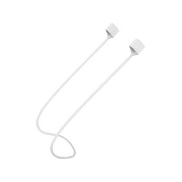 kurtrusly Écouteur Anti-Perte Corde Extérieure Support Câble de Protection Accessoire Écouteurs Sans Fil Suspendus Sangle de Cou Remplacement pour Airpods Blanc