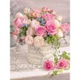 thumbnail image 2 of Cuadros Decorativos Kit de pintura de diamante 5D DIY flor completo taladro redondo imagen pared decoración del hogar Ndcxsfigh Nuevos Originales, 2 of 5