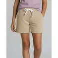 thumbnail image 4 of Real Essentials 3 Pack: Girls French Terry Lounge Shorts – Ultra Soft Pull-On Gym, Camp, Sports & Everyday Shorts, 4 of 6