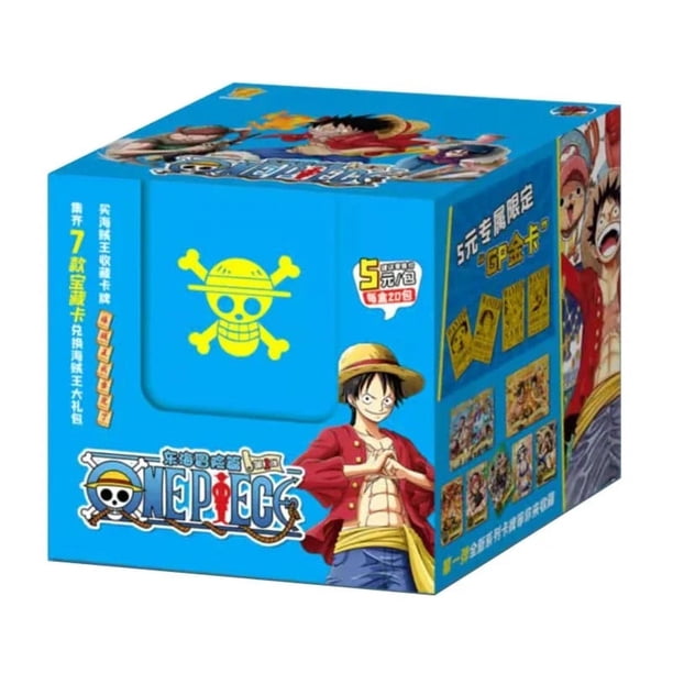 Tarjeta genuina de una pieza y país de la tierra Luffy Zorro Sanzhi Robin Kaido quería ordenar tarjetas de colección de rompecabezas