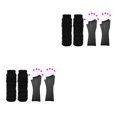 thumbnail image 2 of Conjunto de accesorios para guantes de rejilla Sonducket Negro 2piezas, 2 of 6