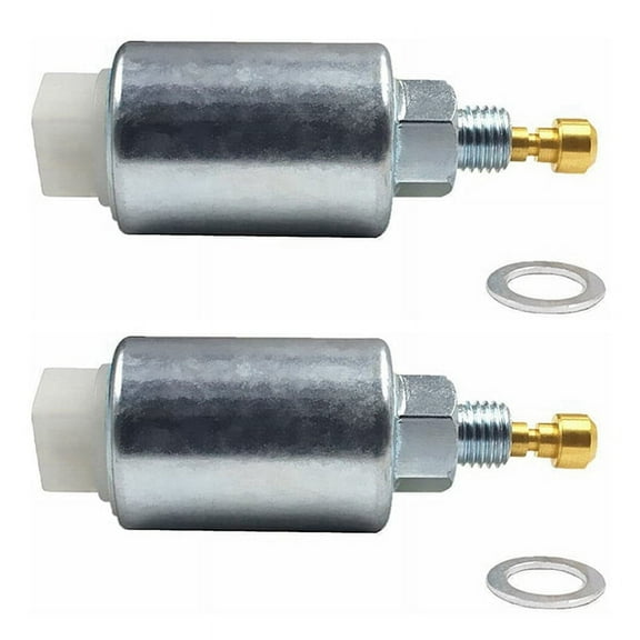 2X Carburetor Fuel Solenoid Valve 699915 for & Stratton 695423 699878 794572 796109 Lawn Mower Accessories
