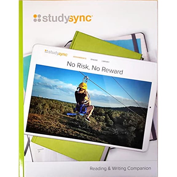 Pre-Owned StudySync, No Risk No Reward, Reading & Writing Companion, c.2019, 9781944695873, 1944695877, 9781944695873, 1944695877, Paperback,
