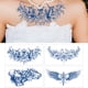 thumbnail image 5 of Tatuajes para mujeres y niñas, paquete de 4 tatuajes temporales de larga duración, sexys para la cintura, la espalda baja y fiestas en la playa., 5 of 5