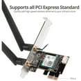 thumbnail image 3 of SIIG WiFi 6 Dual Band Ethernet PCIe Card AX3000, 3 of 8