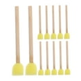thumbnail image 6 of PTOOTP 12Pcs Natural Sponge Paint Brushes with Wood Handles for Smooth Painting, 6 of 8