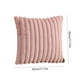 thumbnail image 3 of Funda de almohada navideña con borde, funda de cojín decorativa de felpa | Funda de cojín festiva para las fiestas | Tejido suave y acogedor con cremallera oculta, 3 of 6