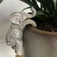 thumbnail image 7 of Elegant Elephant Garden Statue Resin Ornament for Outdoor Bonsai Potted, 7 of 7