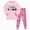 A46-Pink, variant on 3-4 Years Toddler Baby Boy Fall Winter Outfit Long Sleeve Letter Print Sweatshirts and Jogger Pants Infant Boy Clothes Boy Clothes Gift Set