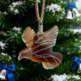 thumbnail image 2 of Shoreew Sea Glass Bird Ornament Handcrafted Bird Shaped Sea Glass Art Christmas Tree Ornament Ocean Beach Crafts for Bird Lovers, 2 of 7
