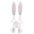 thumbnail image 2 of 2 Pack Cute Easter Bunny with Ears Wreath Hanging decor, 2 of 4