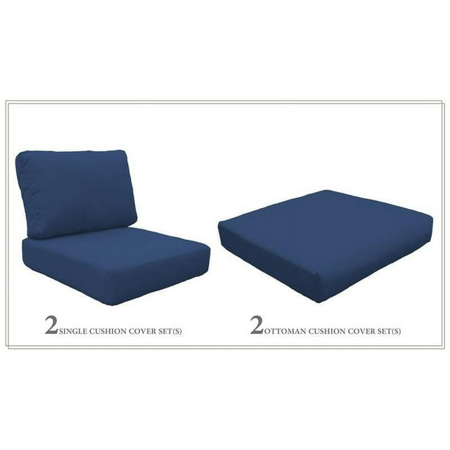 Coussin Haut pour MIAMI-05e en Bleu Marine