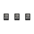 thumbnail image 4 of stanreset Kitchen Timer Digital Electronic Count Up Study Timing Alarm Sports Gym Fitness Portable Home Picnic Accessory Black 3Set, 4 of 6