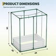 thumbnail image 2 of Galvanized Raised Garden Bed with Insect Screen & Self-Watering System – Rectangular Outdoor Planter Box for Vegetables, Herbs & Flowers – Durable, Rust-Resistant Metal – Beige, 120x90x30cm, 2 of 7