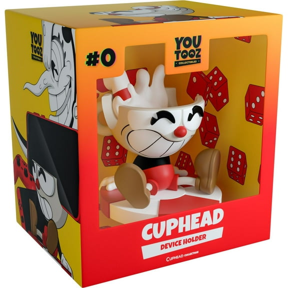 Youtooz Cuphead Device Holder – Collectible Cuphead Phone & Controller Stand with Classic Game Charm