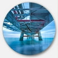 thumbnail image 1 of Designart 'grand Quai Industriel' Horloge Murale Moderne, 1 of 6