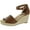 Umber Smooth, variant on Style & Co. Womens Seleeney Faux Suede Open Toe Wedge Sandals