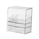 thumbnail image 2 of Organizador de maquillaje, caja de almacenamiento de maquillaje con tapa antipolvo, elegante y ligera. con soporte para lápiz labial, 2 of 9