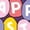 PURPLE, variant on Peanuts - Happy Easter Color Eggs - Men's Short Sleeve Graphic T-Shirt