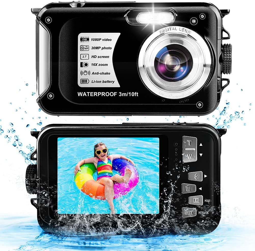 Waterproof Camera 1080P Full HD 30MP Video Resolution Underwater Camera