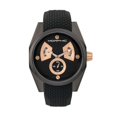 thumbnail image 1 of Morphic MPH3407 44 mm M34 Series Mens Watch with Day & Date - Black & Rose Gold, 1 of 3