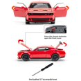 thumbnail image 5 of Ymhat Toy Cars 1/32 Dodge Challenger Coches de Juguete de Metal Fundido a presión Coche de Juguete Hellcat con Sonido y luz Coche Hellcat extraíble para niños y niños de 3 años o más, 5 of 5