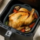 thumbnail image 4 of Matsuzay Freidora de aire, olla de silicona, horno cuadrado, cesta resistente al calor, pollo frito, Pizza, placa para hornear, bandeja de Herramientas y accesorios para hornear Gris, 4 of 6