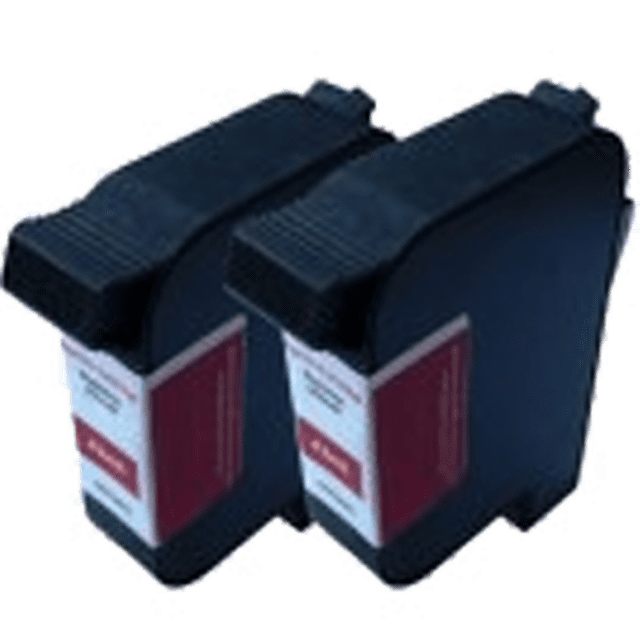 Zoomtoner Compatible Francotyp Postalia Ultimail 60 Francotyp Postalia GSULTI60 Cartouche d'Encre / Jet d'Encre Rouge (Boîte de 2)