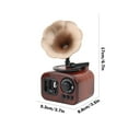 thumbnail image 3 of YHWJZYF Vintage Gramophone Music Box - Decoration for Living Room, Entrance, Office,Creative Gift Clearance Toys, 3 of 9