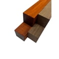 thumbnail image 1 of Turning Blanks Combo 2" x 2" (4 Piece ) - Padauk , Black Walnut | Turning Wood, 1 of 4