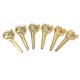 thumbnail image 4 of Pasador de Puente Bridge Pin String Peg para Bajo Guitarra Acústico Mandolina 6 Pedazos oro Baoblaze Bridge Pins, 4 of 8