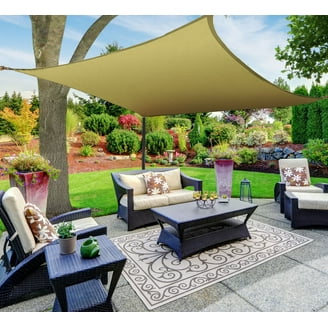 【sun】　ブルーカーペット16p Shadesheet by Boen Sun Shade Sail Canopy, Rectangle, 12'x16