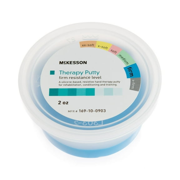 McKesson Therapy Putty for Grip Strength - Blue, Firm Resistance, 2 oz, 1 Ct