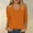 Orange, variant on lcziwo 3/4 Length Sleeve Cold Shoulder Womens Tops Solid Color Dressy Casual Loose Fit V Neck Pullover Tees Summer Basic Shirts Tunic Blouse 2025 Army Green,XXL