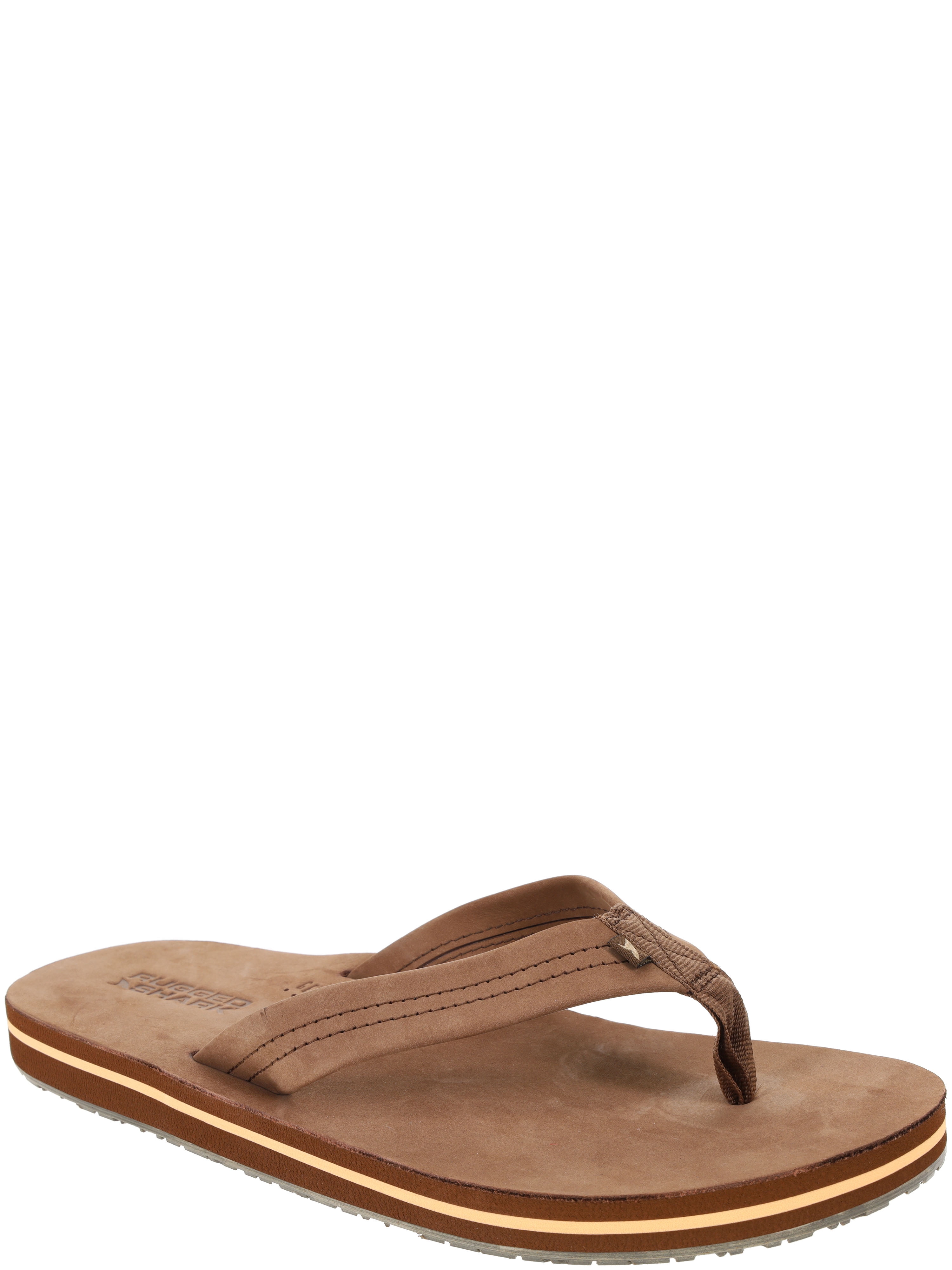 Rugged Shark Men's Leather Sandal