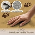 thumbnail image 6 of ODIKA 8'x10' Washable Area Rug Woodland Scattered Wildlife Tracks Forest Theme Timber Frame for Living Room, Under Sectional, Family , Durable, Non-Slip, 6 of 7