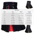 thumbnail image 2 of Ahabrexf Short Shorts for Men with Snap Fastener Pockets Pleated Skirt Casual Solid Polyester, 2 of 7