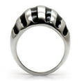 thumbnail image 4 of High polished (no plating) Stainless Steel Ring with No Stone for Women Style TK038, 4 of 5