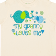 thumbnail image 4 of Inktastic My Granny Loves Me Cute Elephants Boys or Girls Toddler T-Shirt, 4 of 5