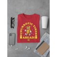 thumbnail image 3 of Churrofic Times Ahead Cartoon Snack Graphic - Fun Foodie Design Men's T-shirt, 3 of 4