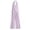 Light Purple, variant on Women's Striped Halter 2-Piece Outfit, Sleeveless Top & Wide Leg Pants Set, Casual Summer Loungewear Light Purple S